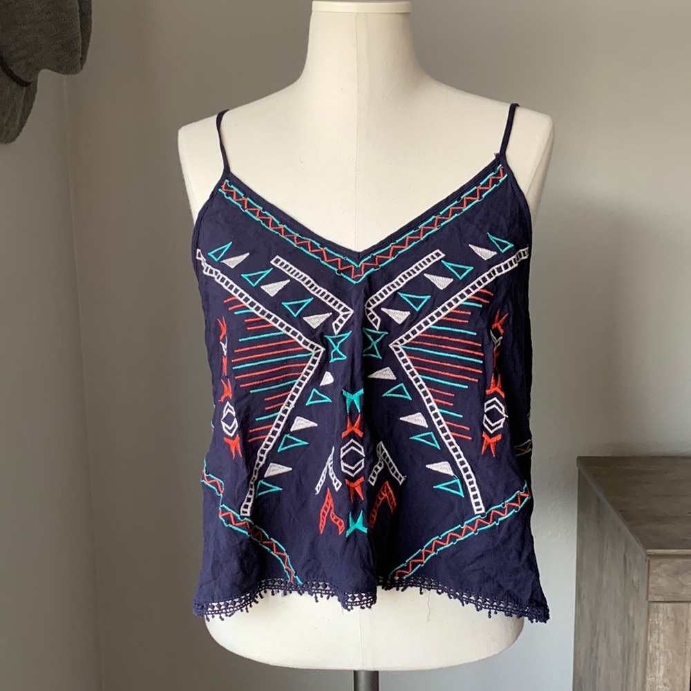 Lush - embroidered top